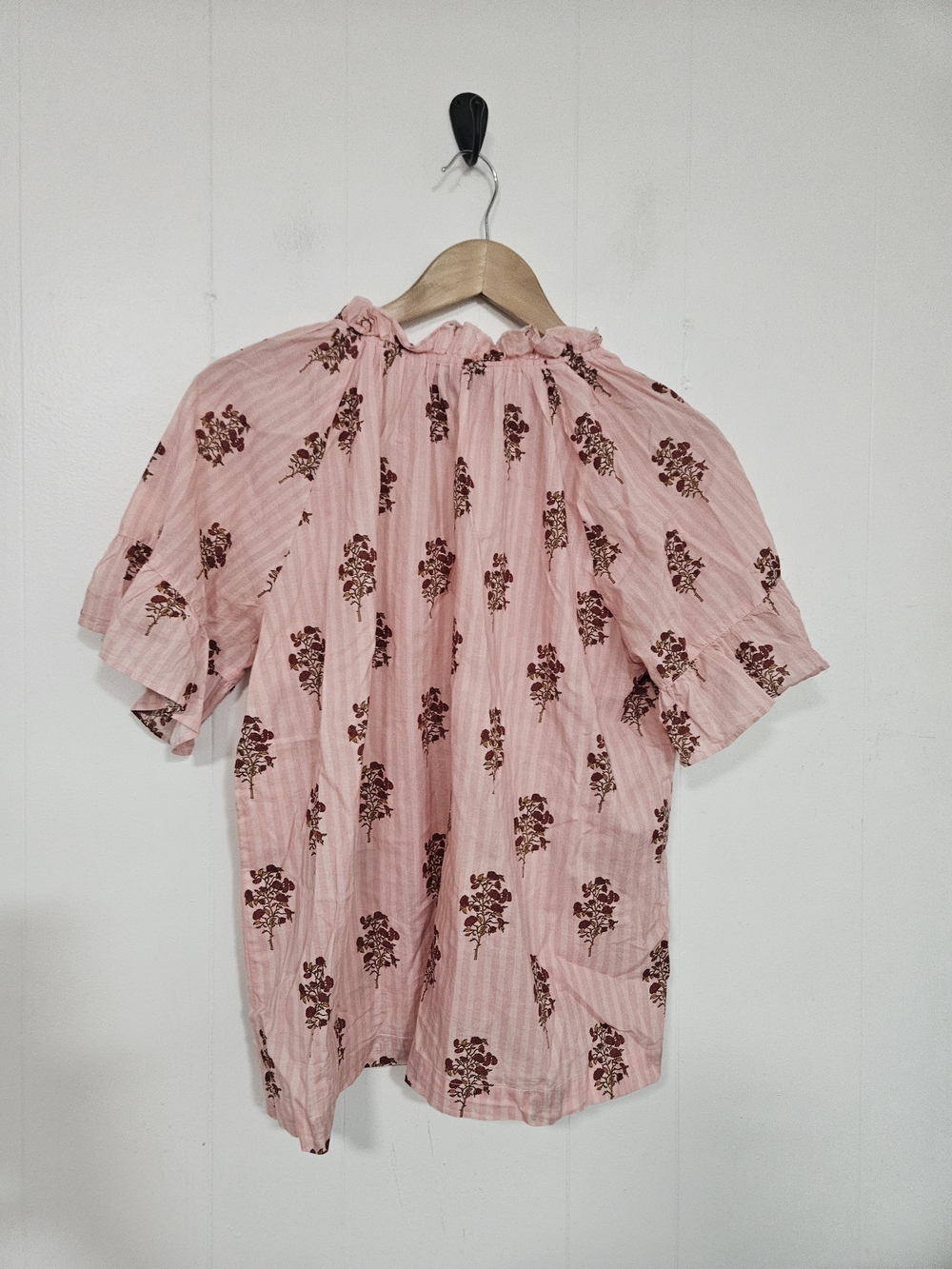Tuckernuck Beach Blush Striped Bouquet Blouse - Picture 7 of 8